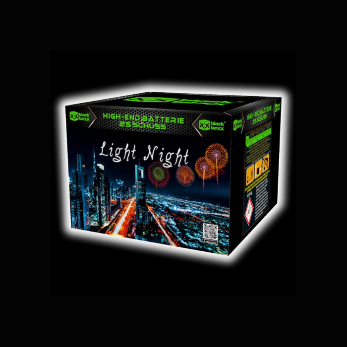 Light Night "Black Boxx" 25 Schots Batterij