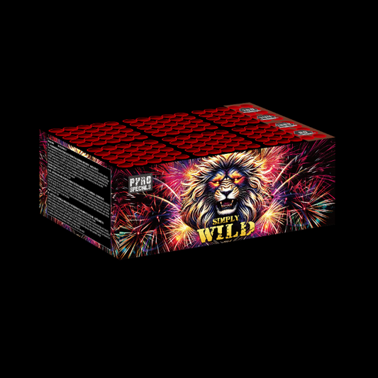 Simply Wild "Pyro Specials" 6x25 Schots Batterij Verzamel Box Nieuw in 2025
