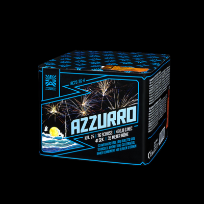 Azzurro "Argento" 36 Schots Batterij