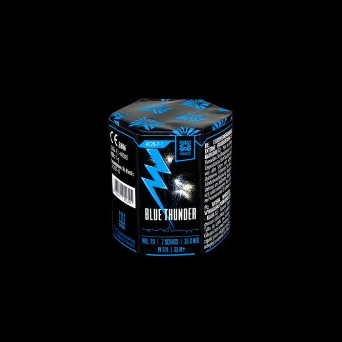 Blue Thunder "Argento" 7 Schots Batterij