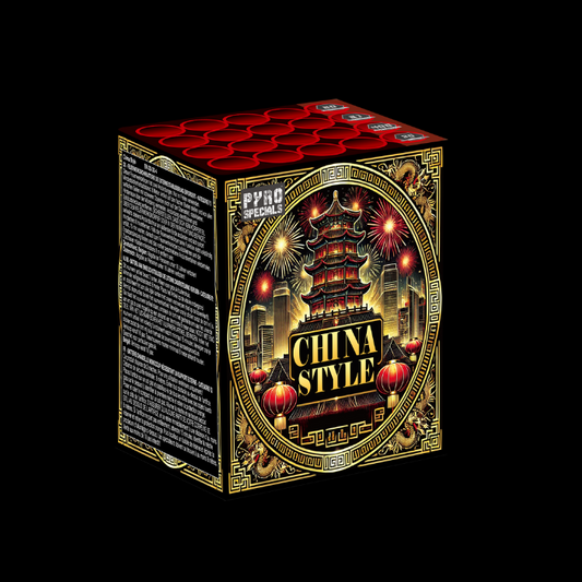 China Style "Pyro Specials" 20 Schots Batterij NIEUW in 2025