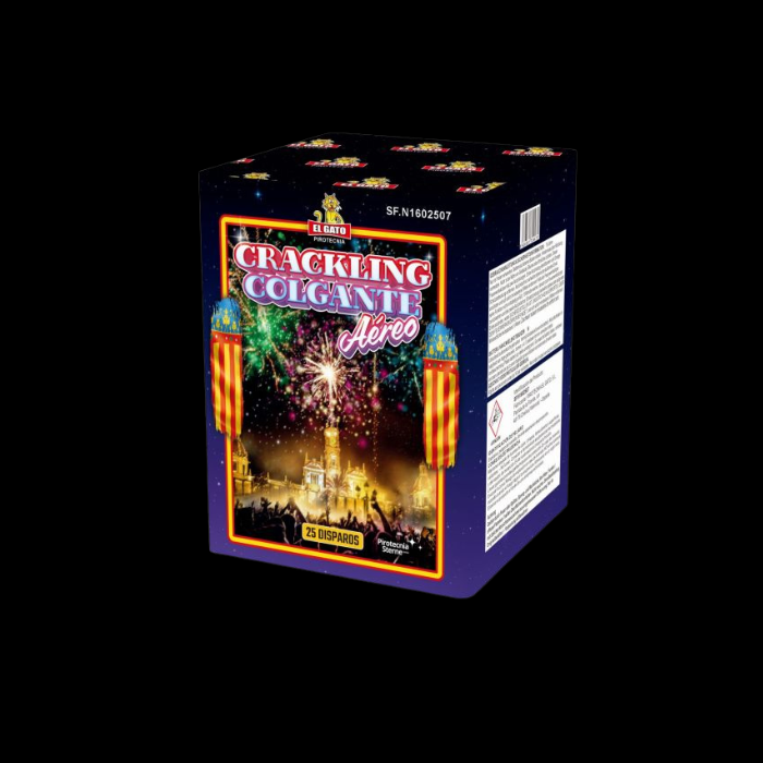 Cracker Colgante "El Gato" 25 Schots Batterij