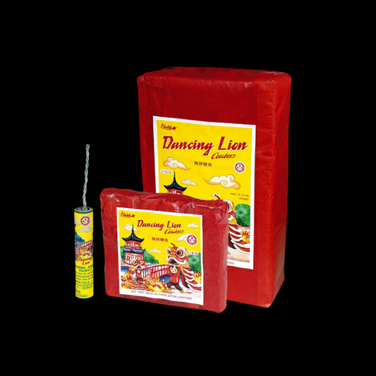 China Böller B "Funke" (Dancing Lion versie) 6 Stuk per pak.
