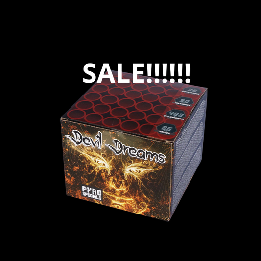 Devil Dreams "Pyro Specials" 36 Schots batterij