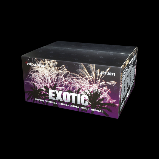 Exotic "Pyrocentury" 72 Schots Compound