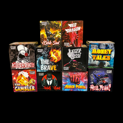 AANBIEDING 10x "Pyro Specials" Batterij