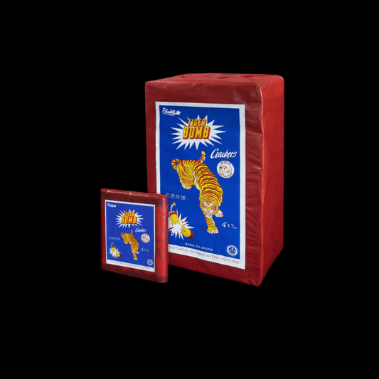 China Böller B "Funke" (Tiger Bomb versie) 6 stuks per pak.