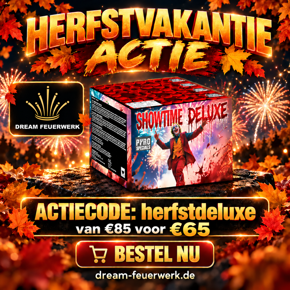Herfstvakantie Actie SHOWTIMEDELUXE 62 Schots Compound