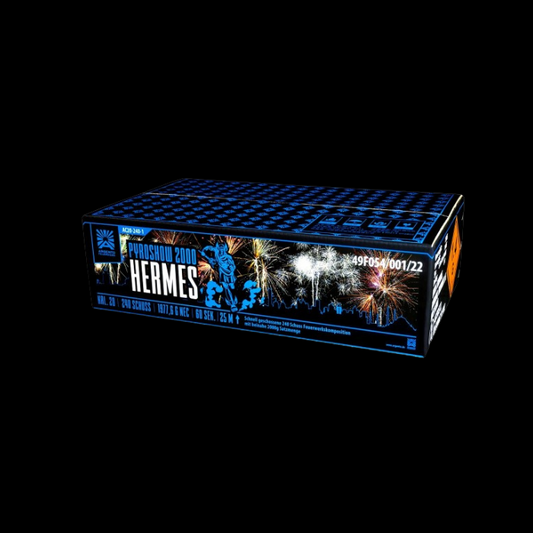 Pyroshow 2000 Hermes "Argento" 240 Schots  Compound
