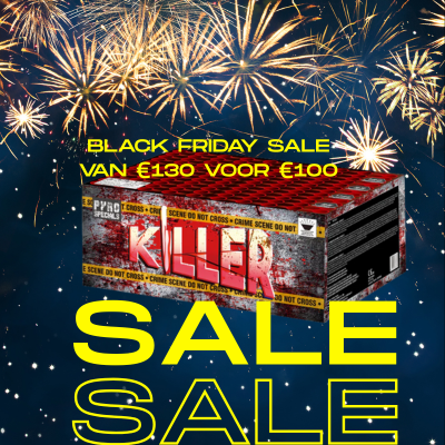 Killer Black Friday Sale 120 Schots Compound