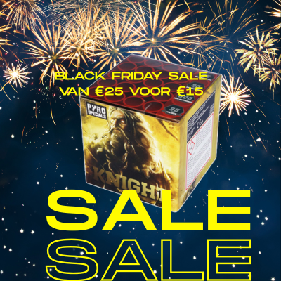 Knight Black Friday Sale 25 Schots Batterij