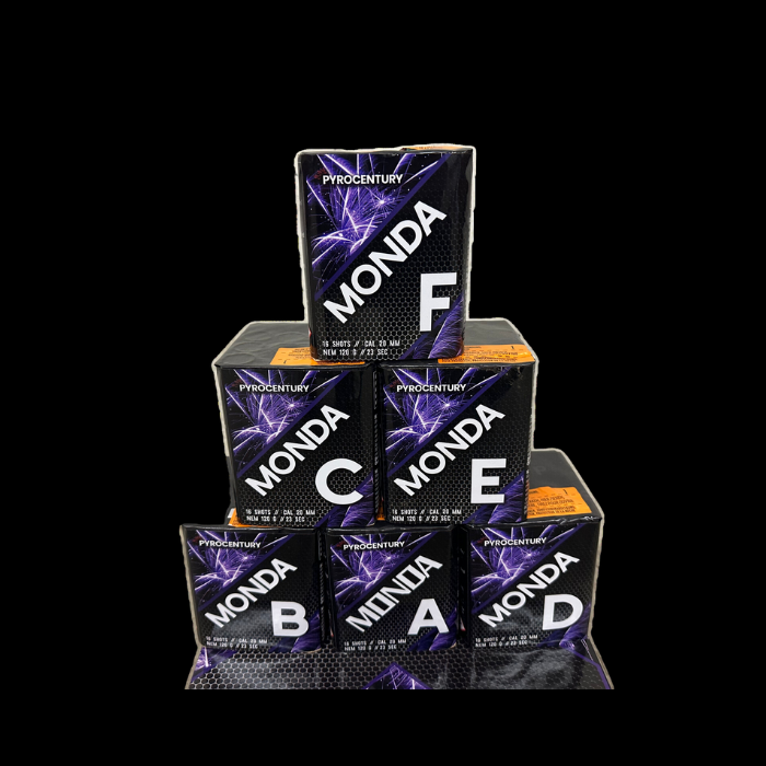 Monda "Pyrocentury" 6x16 Schots Batterij