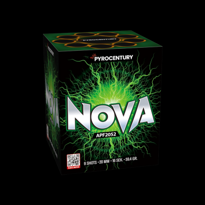 Nova "Pyrocentury" 9 Schots Batterij