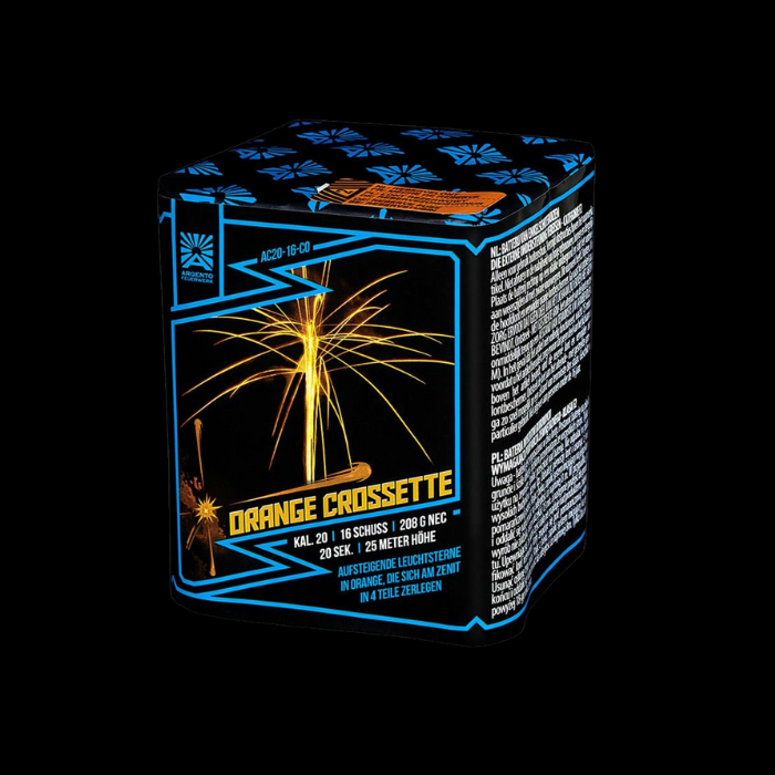 Oranje Crossette "Argento" 16 Schots Batterij