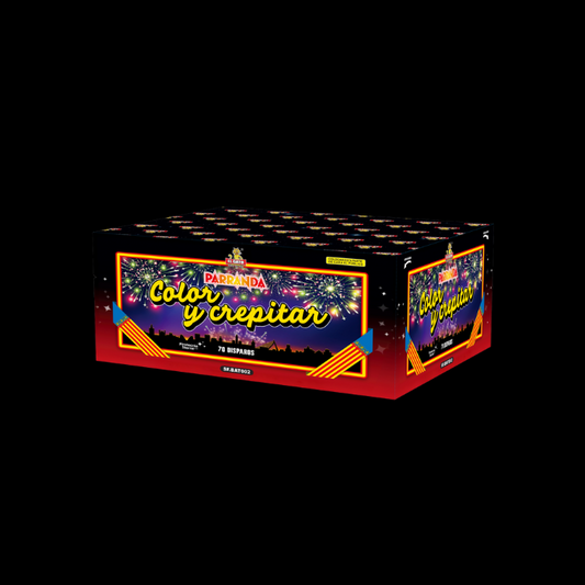 Parranda Color y Crepitar "El Gato" 70 Schots Batterij