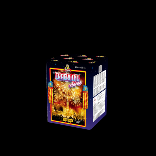 Perlas Variadas Y Cracker "El Gato" 25 Schots Batterij