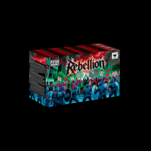 Rebellion "Pyro Specials" 25 Schots Batterij NIEUW in 2025