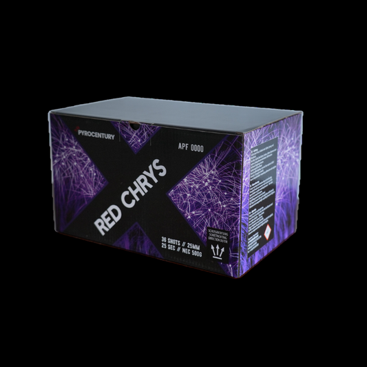 Red Chrys "Pyrocentury" 36 Schots Batterij