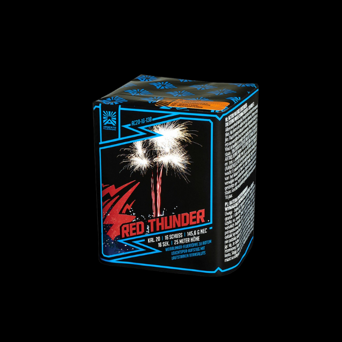 Red Thunder "Argento" 16 Schots Batterij