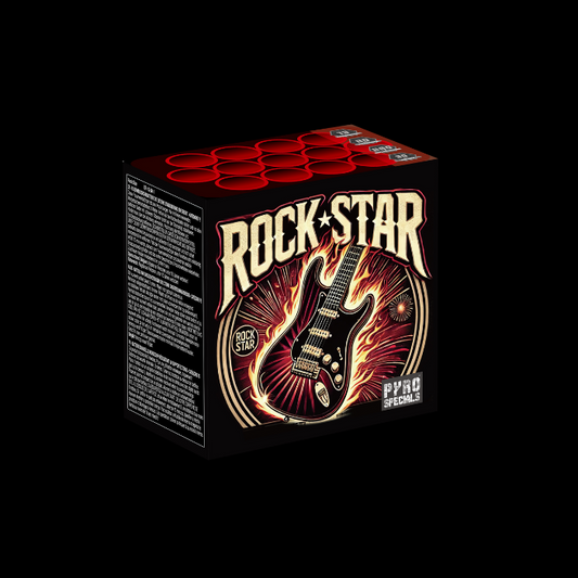Rockstar "Pyro Specials" 13 schots batterij NIEUW in 2025