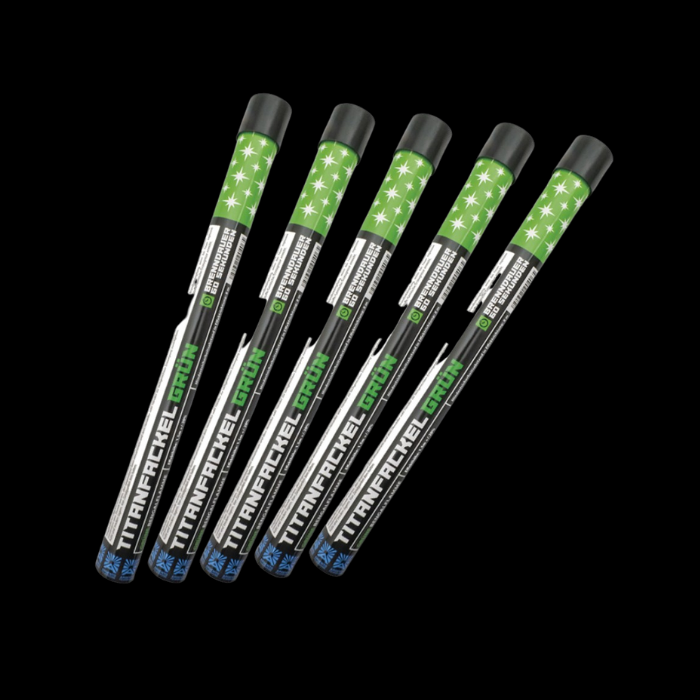 Titanium fakkel Grün "Argento"