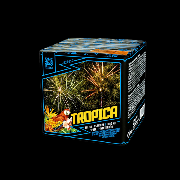 Tropica "Argento" 25 Schots Batterij