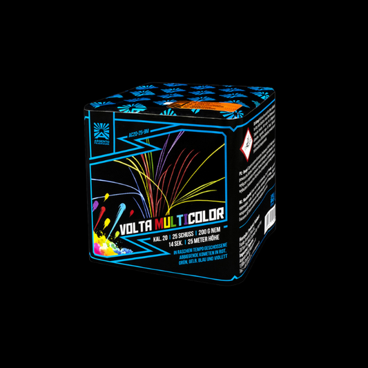 Volta Multicolor "Argento" 25 Schots Batterij