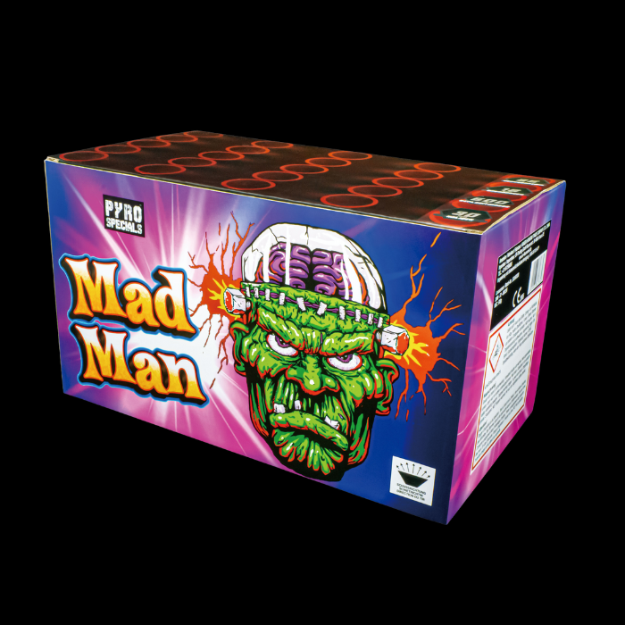 Mad Man "Pyro Specials" 25 Schots Batterij