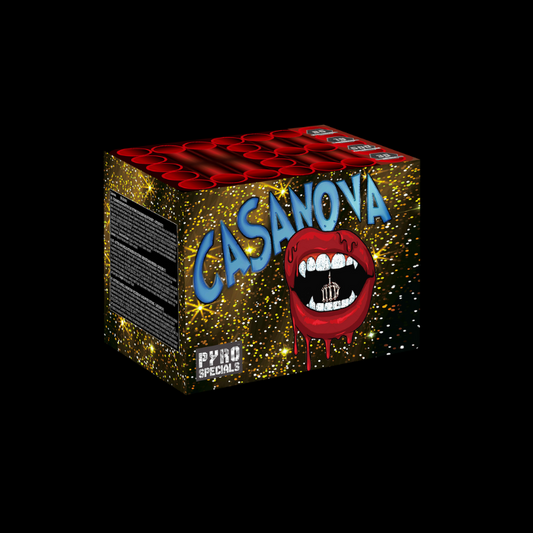 Casanova "Pyro Specials" 25 Schots Batterij NIEUW in 2025