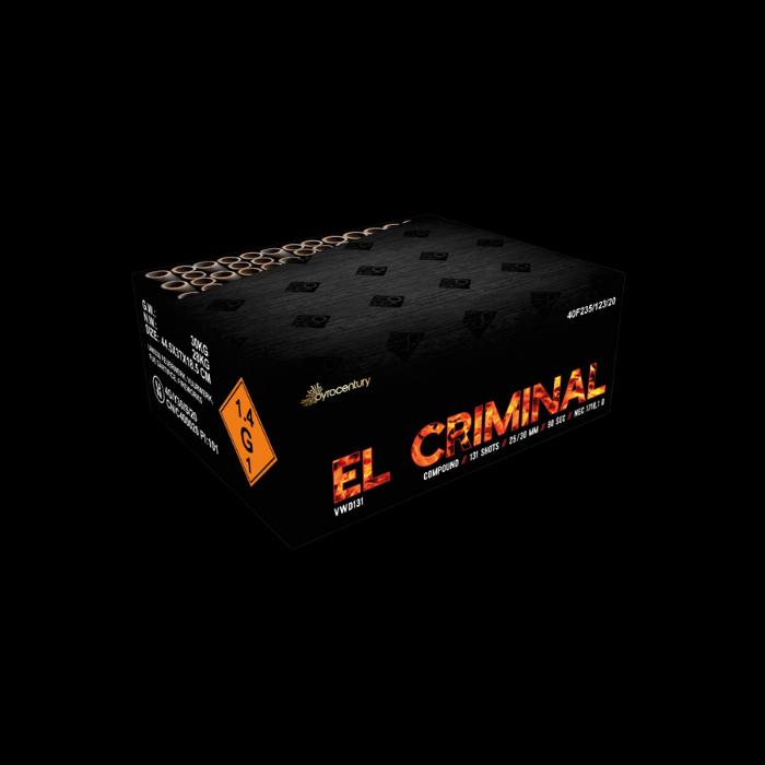 El Criminal "Pyrocentury" 131 Schots Compound