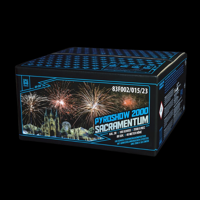 Pyroshow 2000 Sacramentum "Argento" 100 Schots Compound